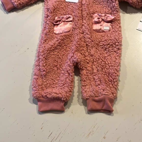 Sweet caramel colored fuzzy one piece for baby. - Picture 6 of 6
